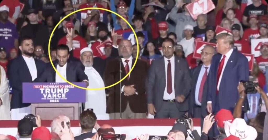 BALLGAME? Large Group of Muslim Leaders Endorse Trump at MI Rally: “We, as Muslims, stand with President Trump because he Promises PEACE, NOT WAR!” (VIDEO)