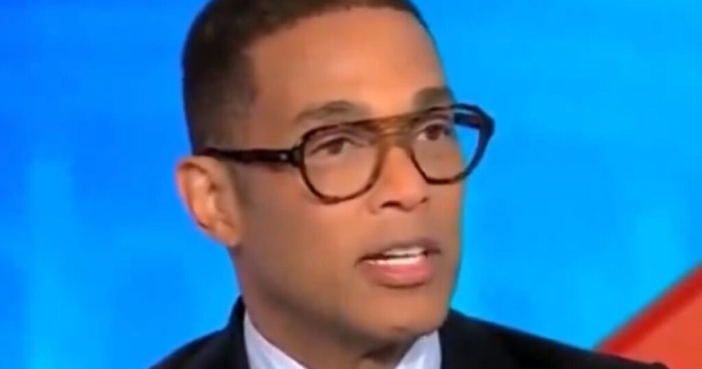 Don Lemon Drops Bomb on CNN, Says Black Men Have Told Him ‘Time After Time After Time’ They Are Voting For Trump (VIDEO)