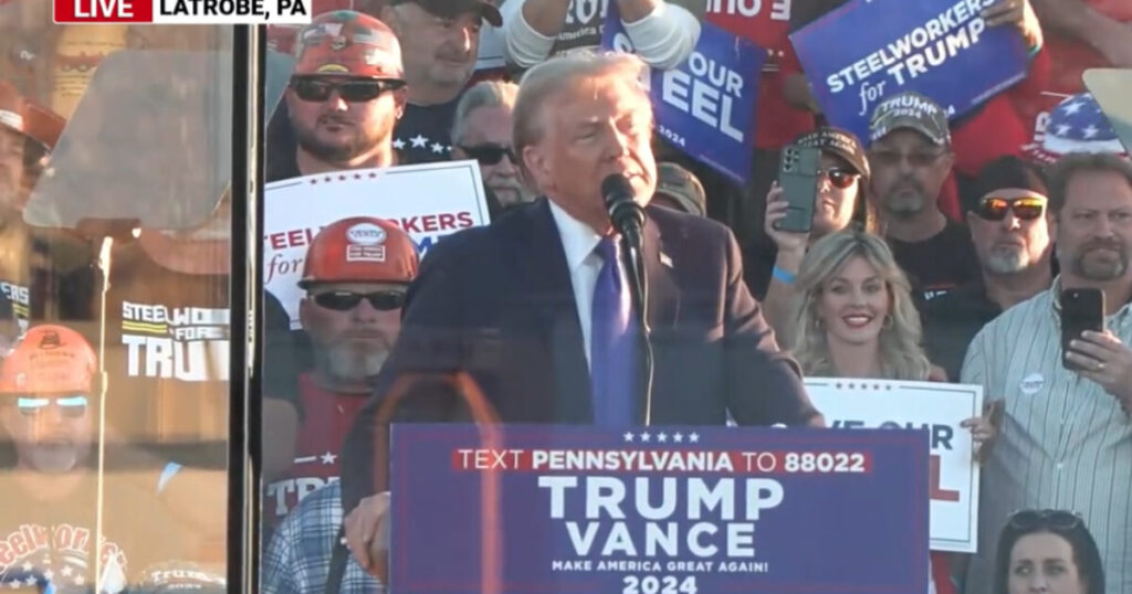 WATCH LIVE: President Trump to Speak at Rally in Latrobe, Pennsylvania at 6 PM ET – NFL Stars Antonio Brown And Le’Veon Bell Arrive to Deliver Remarks!