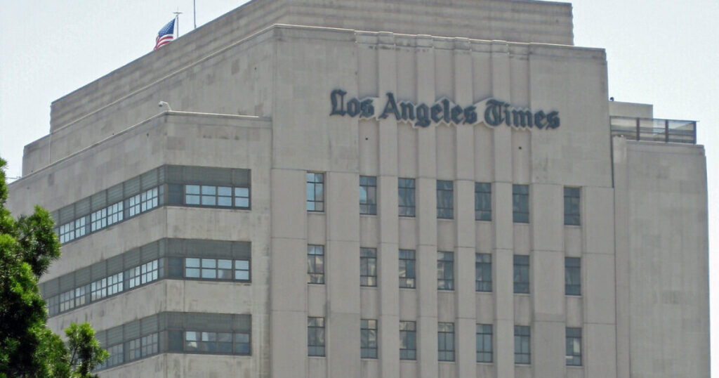 Leftist LA Times Editorial Page Editor Resigns in Protest After Owner Blocks Endorsement of Kamala Harris