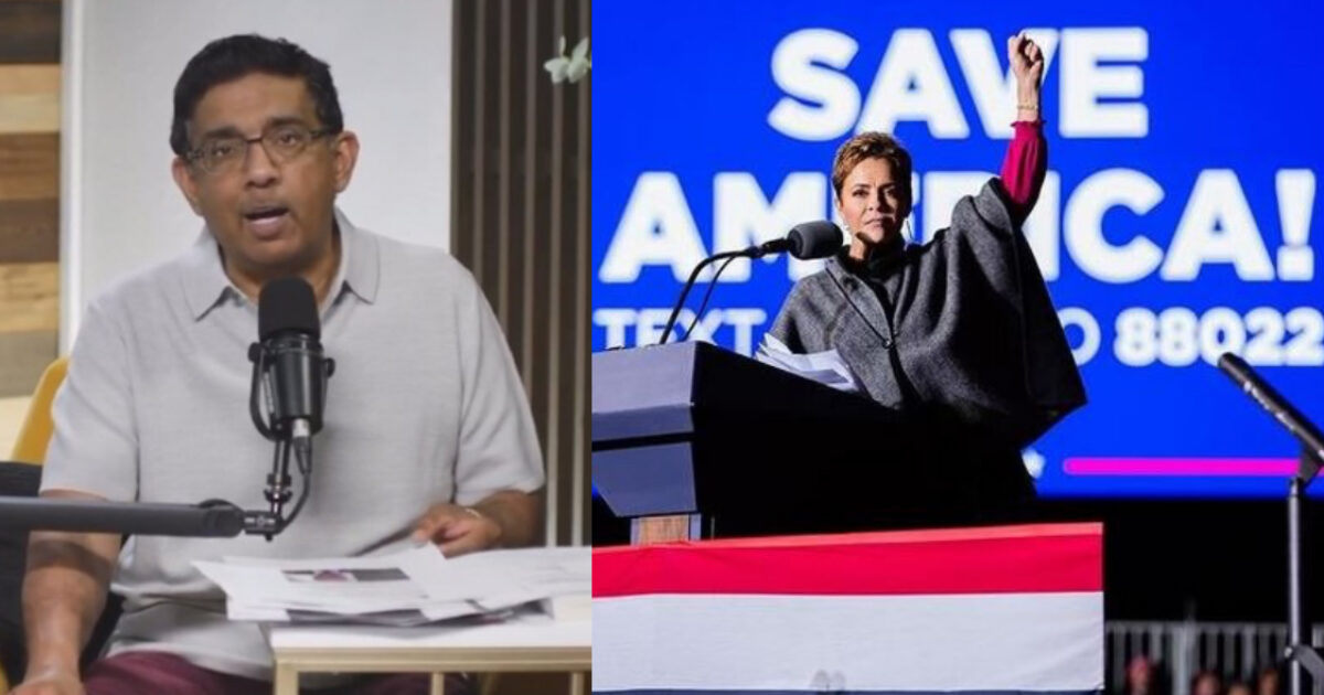 WATCH: Dinesh D’Souza Makes The Case for Investigating Kari Lake’s Stolen Senate Race