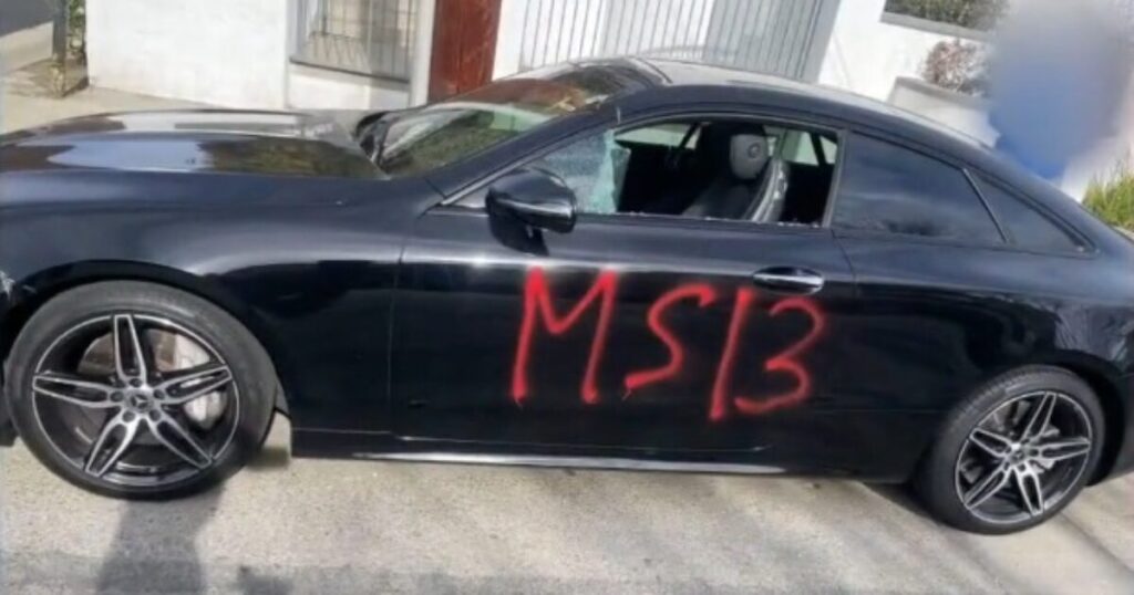 Los Angeles Residents Woke Up on Christmas Morning to Cars Vandalized with MS-13 Tags (VIDEO)