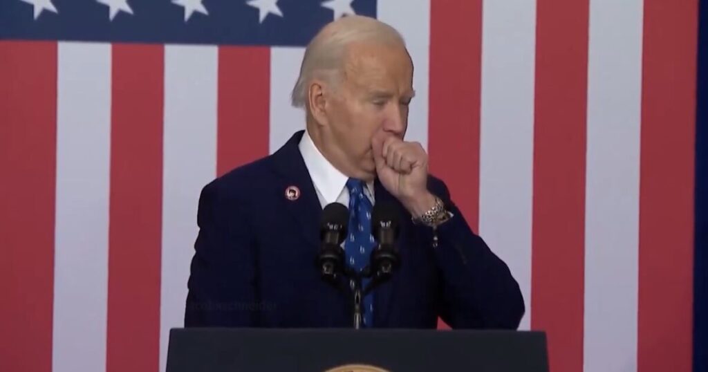 Joe Biden Sounds Horrible as He Hacks Up a Lung During Remarks at Department of Labor Event (VIDEO)