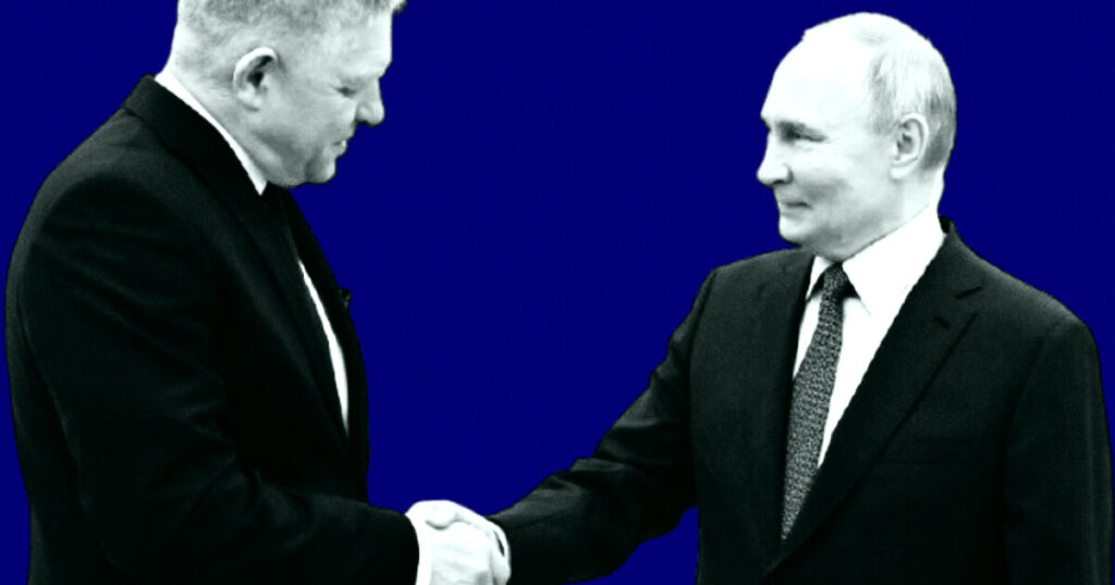 BEHIND THE NEW ‘IRON CURTAIN’: Slovak PM Fico Goes to Moscow, Meets Putin to Discuss European Tensions, Delivery of Russian Gas