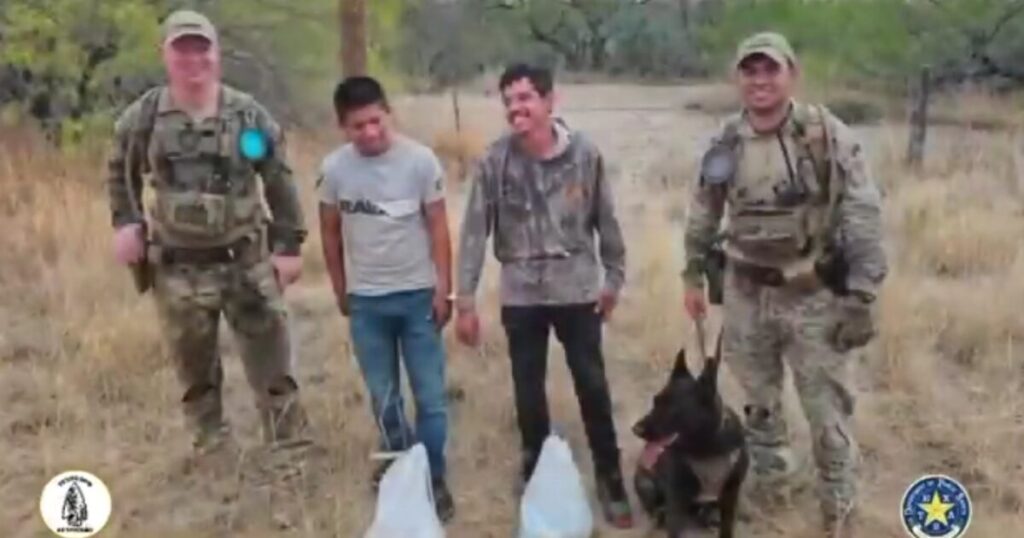 Biden Border Crisis-Texas DPS K-9 Unit Tracks 2 Illegal Aliens Through Miles of Brush (VIDEO)