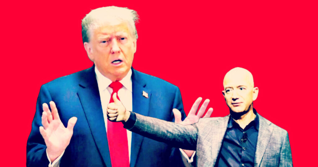 BEZOS KISSES THE RING: Amazon’s Billionaire CEO Goes to Mar-a-Lago for a Dinner with President-Elect Trump