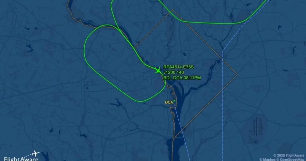 REVEALED: Passenger Flight Forced to Abort Landing at DCA Due to Helicopter Crossing Flight Path One Day Before Chopper-Plane Collision