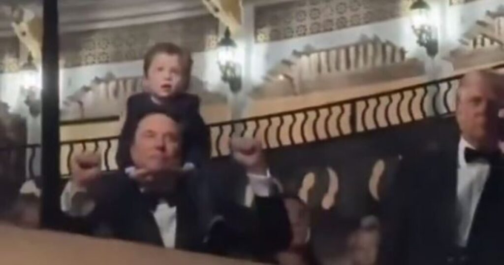 CAUGHT ON VIDEO: Elon Musk and President Trump Celebrate the New Year Together at Mar-a-Lago