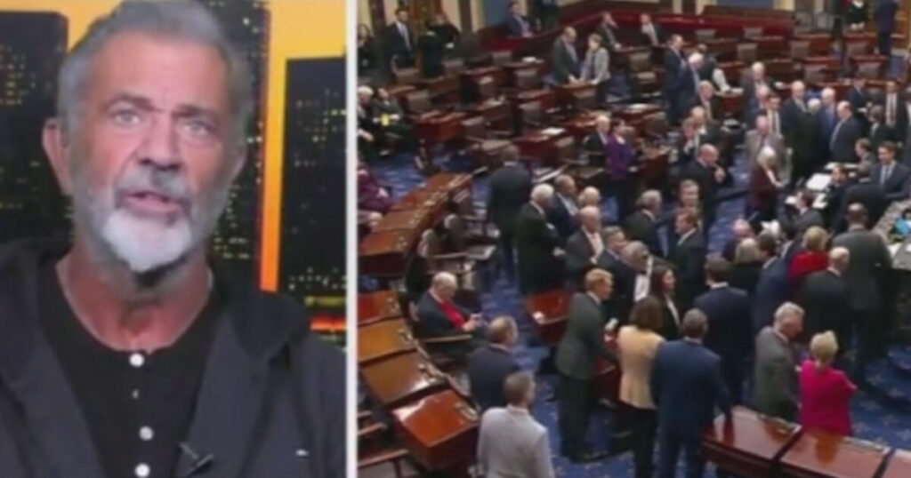 Mel Gibson on Trump’s Arrival in California: “It’s Like Daddy Arrived, and He’s Taking His Belt Off” (VIDEO)