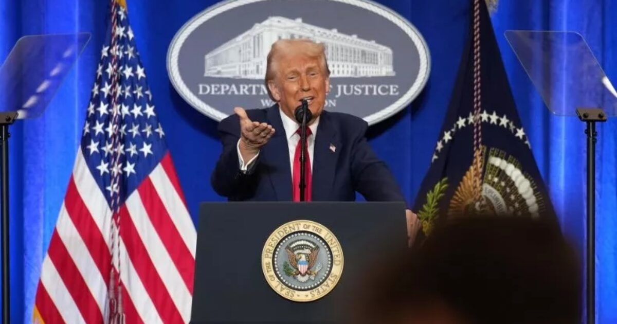 REDEMPTION! President Trump Visited the Department of Justice Today as the 47th President of the United States and Leader of the Government Agency that Once Persecuted Him.