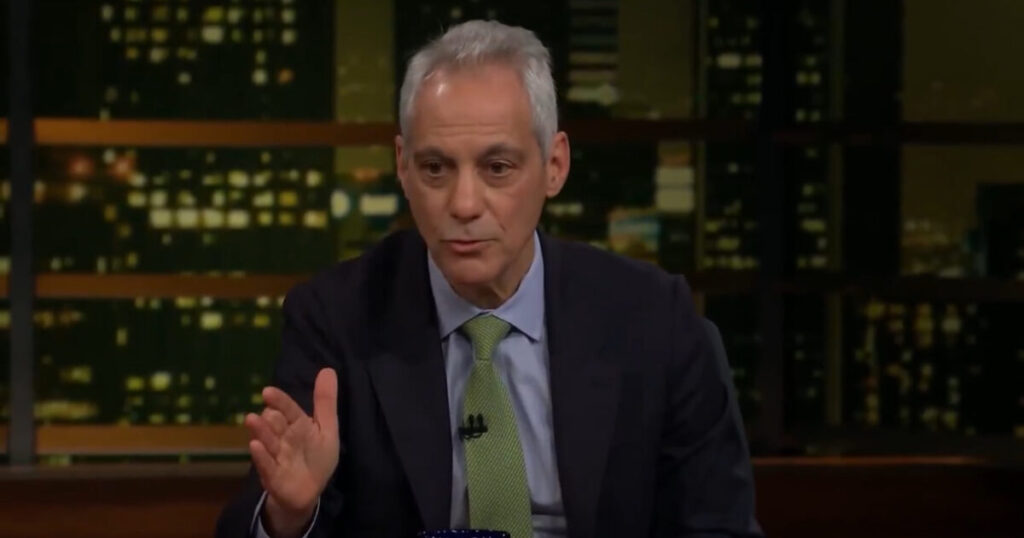 Former Chicago Mayor Rahm Emanuel Rips Democrat Mayors’ Woke Policies on Bill Maher: “I Don’t Want to Hear Another Word About the Bathroom. You Better Start Focusing on the Classroom” (VIDEO)