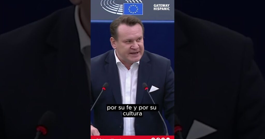 EU Parliament Stunned by Speech from Fearless Polish MEP Dominik Tarczyński