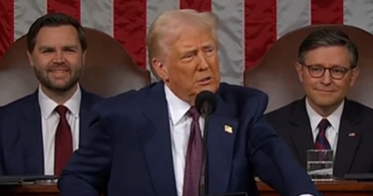 Trump Calls Out Democrats for the Horrible People They Are: ‘Absolutely Nothing I Can Say to Make Them Happy or to Make Them Stand or Smile or Applaud’ (VIDEO)