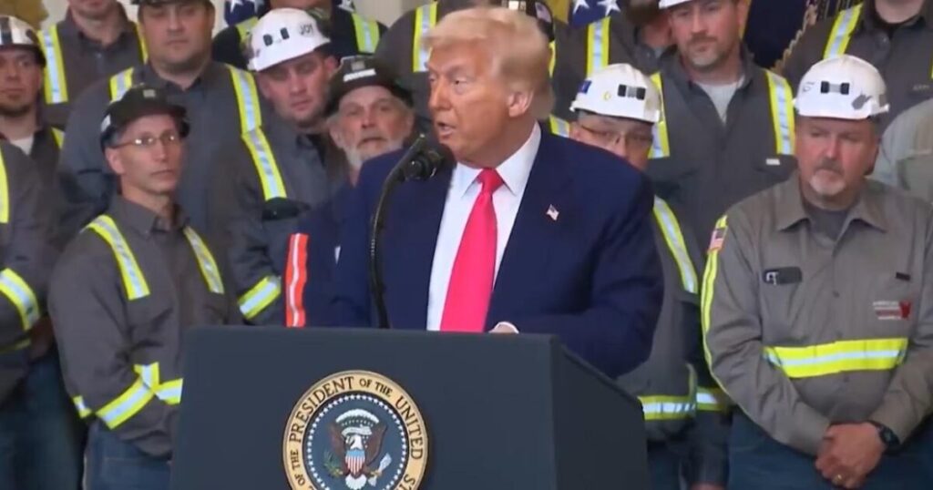 Trump Zings Joe Biden After He Signs Executive Order to Remove Biden’s Restrictions on Coal Plants (VIDEO)