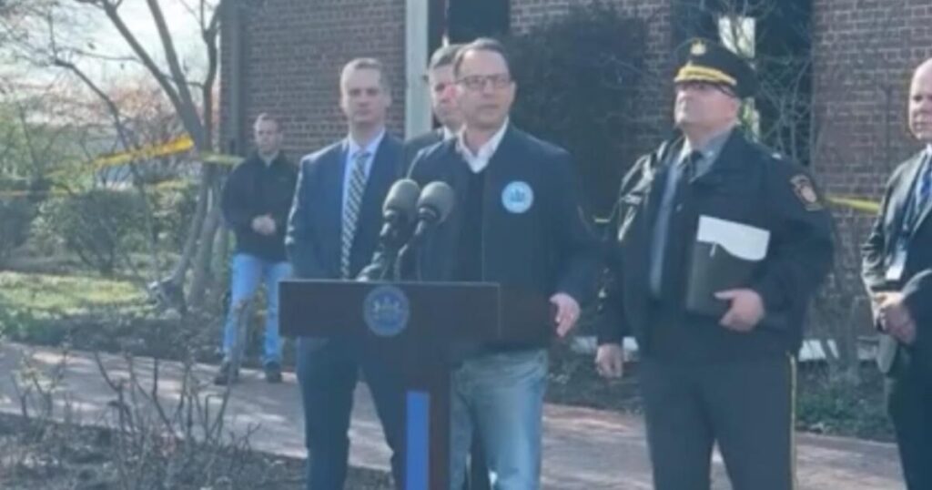 NEW: Police Identify and Arrest Suspect Who Set Fire to Pennsylvania Governor’s Mansion