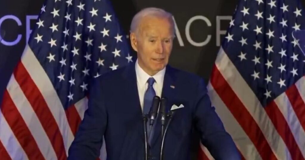 WHOA! Joe Biden Struggles to Speak, Recounts Seeing “Colored Kids” on the Bus in Disastrous Chicago Speech (VIDEO)