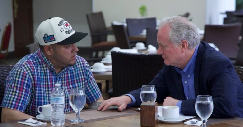 Breaking: Van Hollen Meets with Accused MS-13 Gang Member and Wife Beater Abrego Garcia, Gazes Lovingly in His Eyes; El Salvador President Bukele: “Now that he’s been confirmed healthy, he gets the honor of staying in El Salvador’s custody”