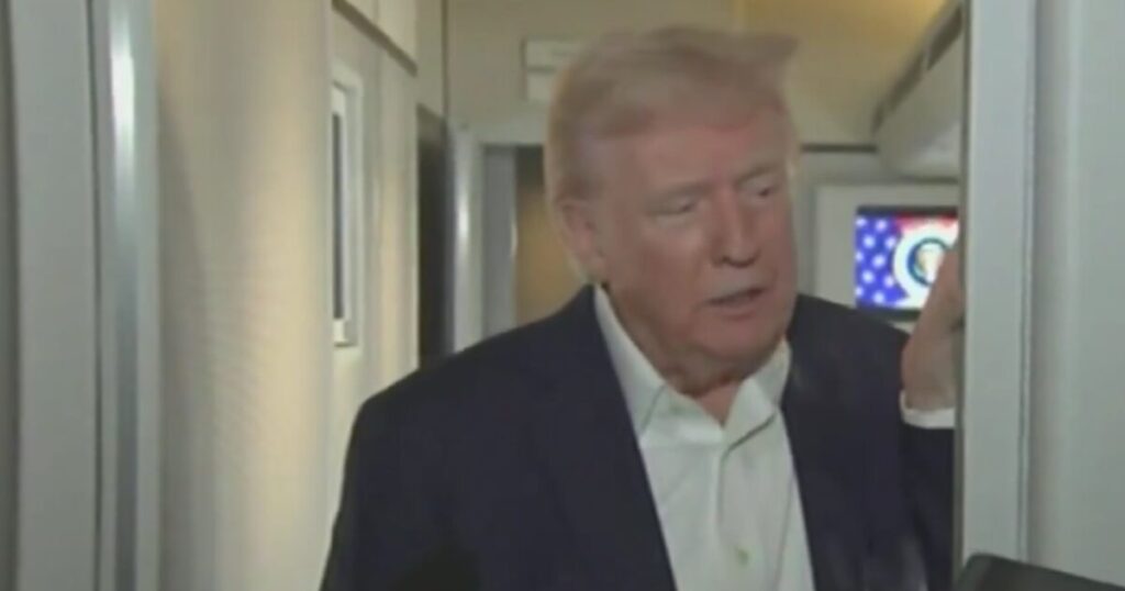 President Trump Tells Reporters He Took and Passed Cognitive Test During Walter Reed Physical