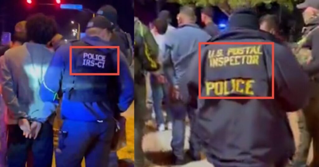 IT’S HAPPENING: U.S. Postal Service Police and IRS Agents Seen Assisting DEA, ICE, and FBI in Colorado Nightclub Takedown Where 114 Illegals Were Arrested (VIDEO)