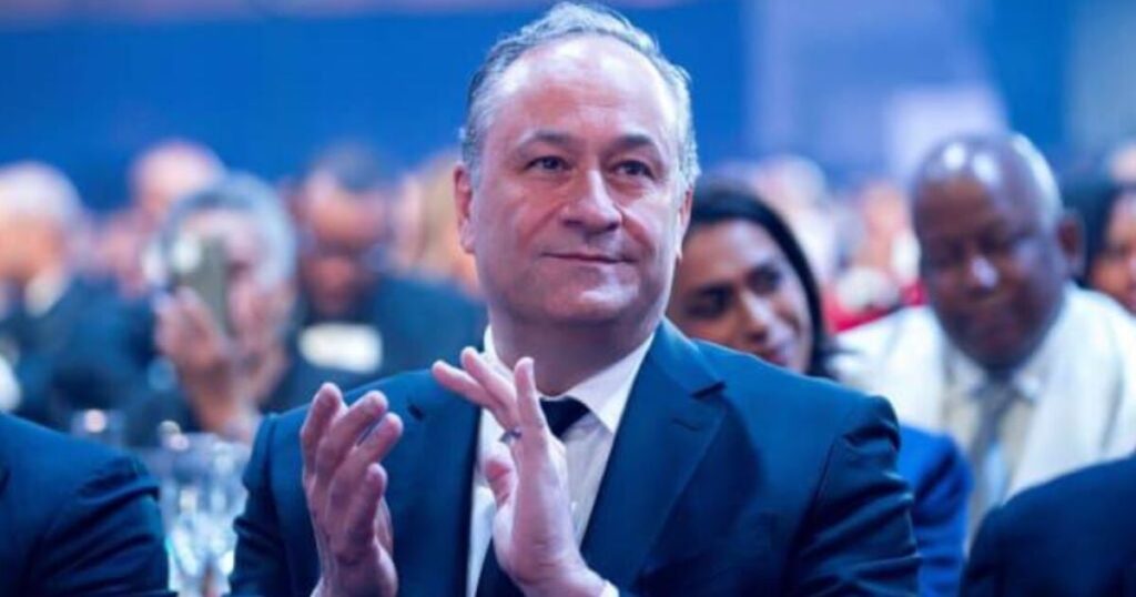 President Trump removes Kamala Harris’s husband, Doug Emhoff, from the holocaust museum board.