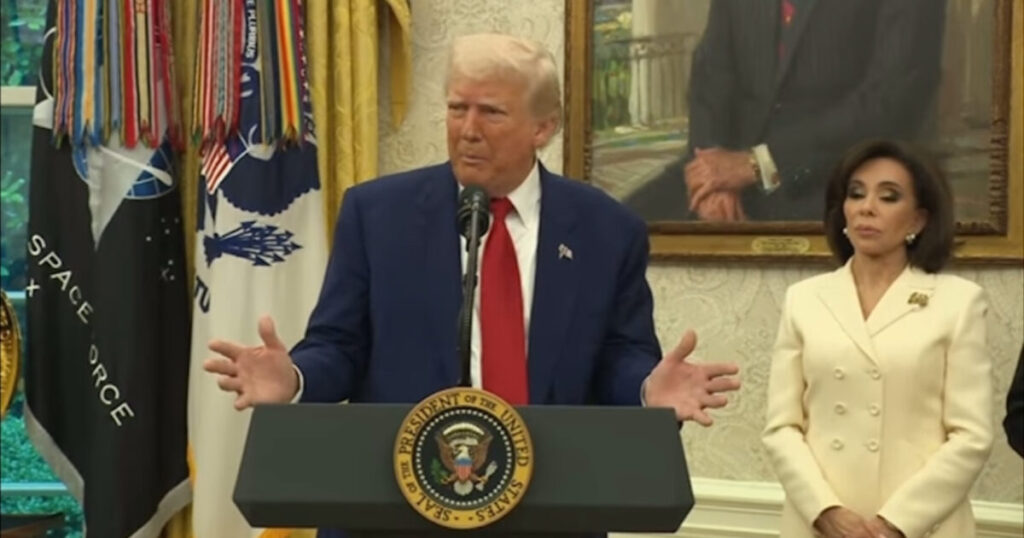 WATCH: President Trump Unloads on Harvard’s Prioritization of Foreign Students, Teaching Remedial Math – Says “They’re Getting Their Ass Kicked” in Fight with Trump Admin