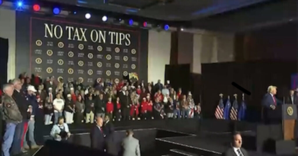 JUST IN: Senate UNANIMOUSLY Passes No Tax on Tips Act by Unanimous Consent