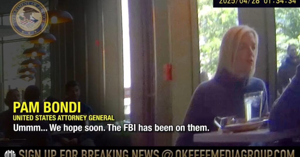 OMG: AG Pam Bondi Was Covertly Recorded Revealing Previously Undisclosed Information About Epstein (VIDEO)