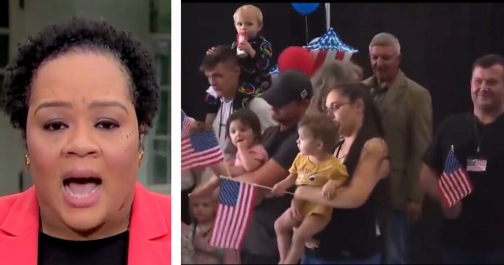 MSNBC’s Yamiche Alcindor Whines After 59 White South African Refugees Waving American Flags Arrive in US (VIDEO)