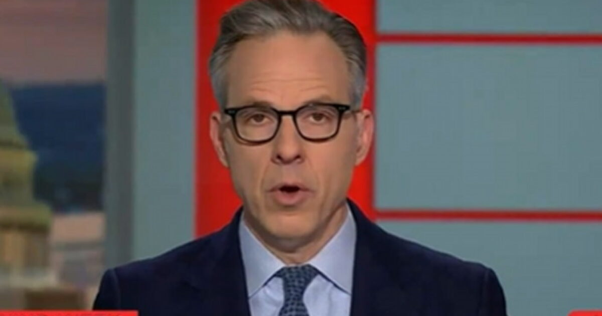 POETIC JUSTICE: Jake Tapper’s CNN Show Sees Ratings Collapse Despite Biden Book Buzz and Media Tour