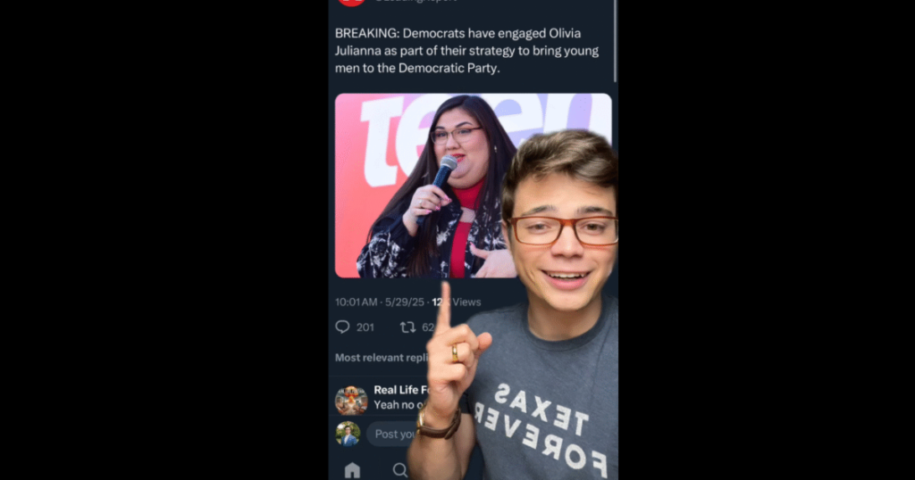 Victor Reacts: Have Democrats Picked Olivia Juliana as Their New Man Whisperer? (VIDEO)