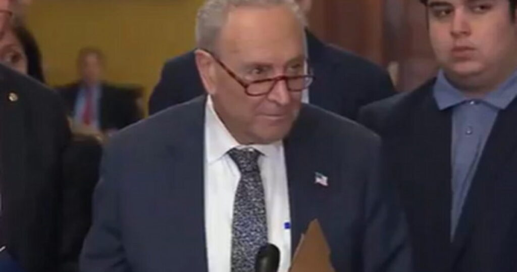 Listen to Chuck Schumer’s Lame Excuse for Cowardly Democrats Not Attending Hearing on Biden’s Mental Decline (VIDEO)