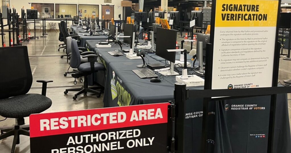 JUST IN: DOJ Files Lawsuit Against Orange County California Registrar of Voters For Concealing Unlawful Registration of Non-Citizen Voters