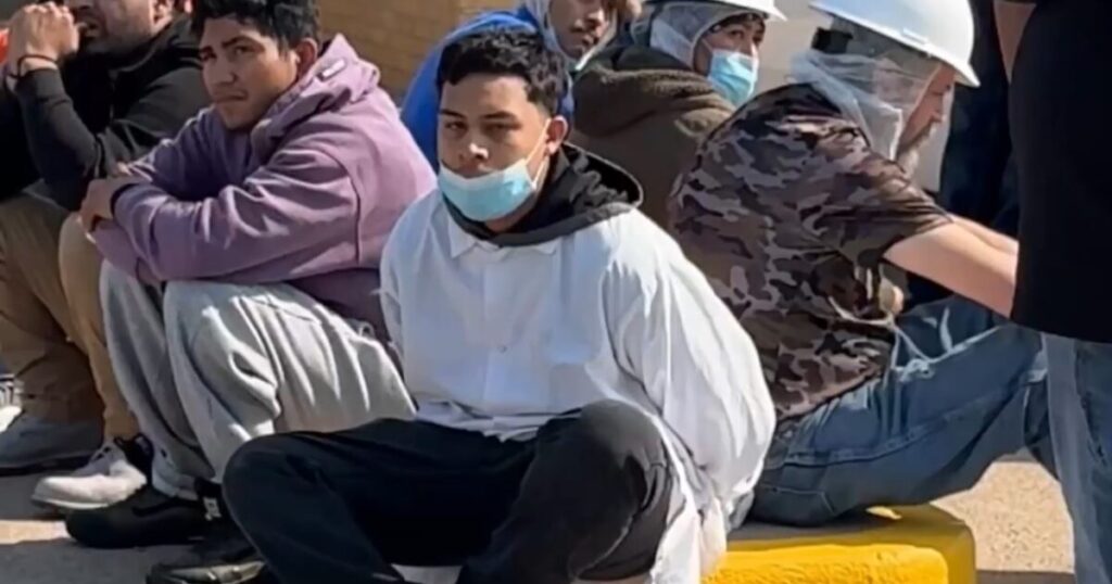 Illegals Scatter and Flip Off Media as ICE Agents Conduct Large Immigration Raid in Omaha, Nebraska (VIDEO)