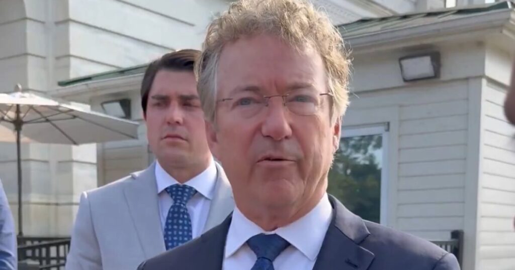 Trump’s ‘Big Beautiful Bill’ Holdout GOP Senator Rand Paul Fumes After He is Disinvited from White House Picnic (VIDEO)