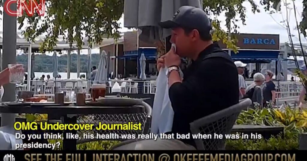 OMG: Jake Tapper’s Stage Manager Caught on Undercover Camera Revealing Tapper “Knew” About Biden’s Mental Decline During 2024 Campaign (VIDEO)