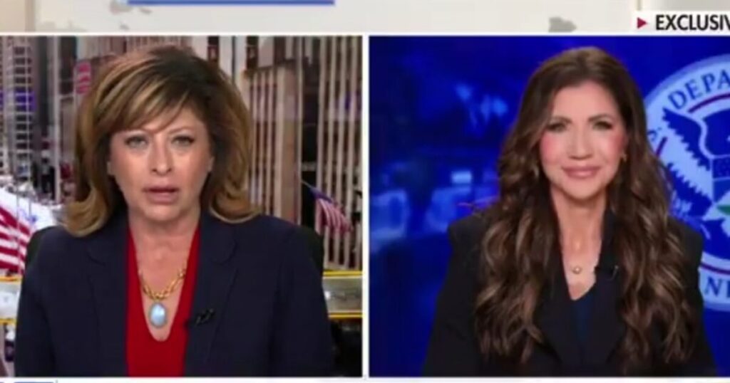Secretary of Homeland Security Kristi Noem on Illegal Immigration with Maria Bartiromo – “We are Going to do Mass Deportations” (VIDEO)