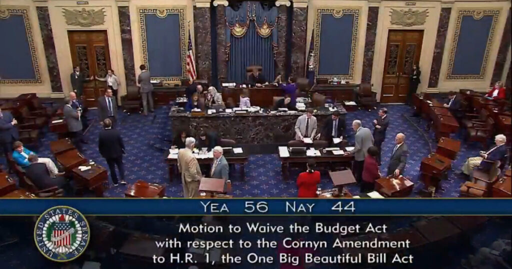 JUST IN: Senate Rejects Measure to Kick Illegals Off Medicaid 56-44 – RINO Susan Collins Votes No!