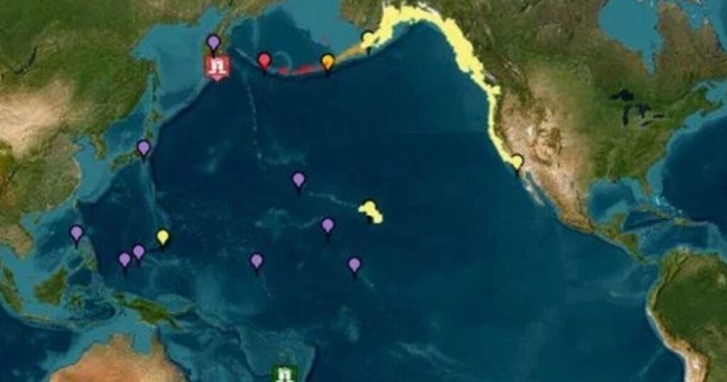 DEVELOPING: Powerful Magnitude 8.7 Earthquake Near Russia’s Kamchatka Peninsula Prompts Tsunami Warning For Hawaii – Tsunami Watch For Alaska, Entire US West Coast