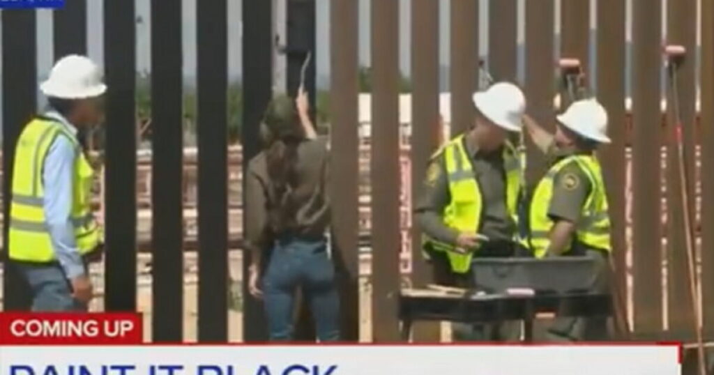 GENIUS MOVE: DHS Painting Southern Border Wall Black, Making it Too Hot to Climb – Democrats Outraged (VIDEO)