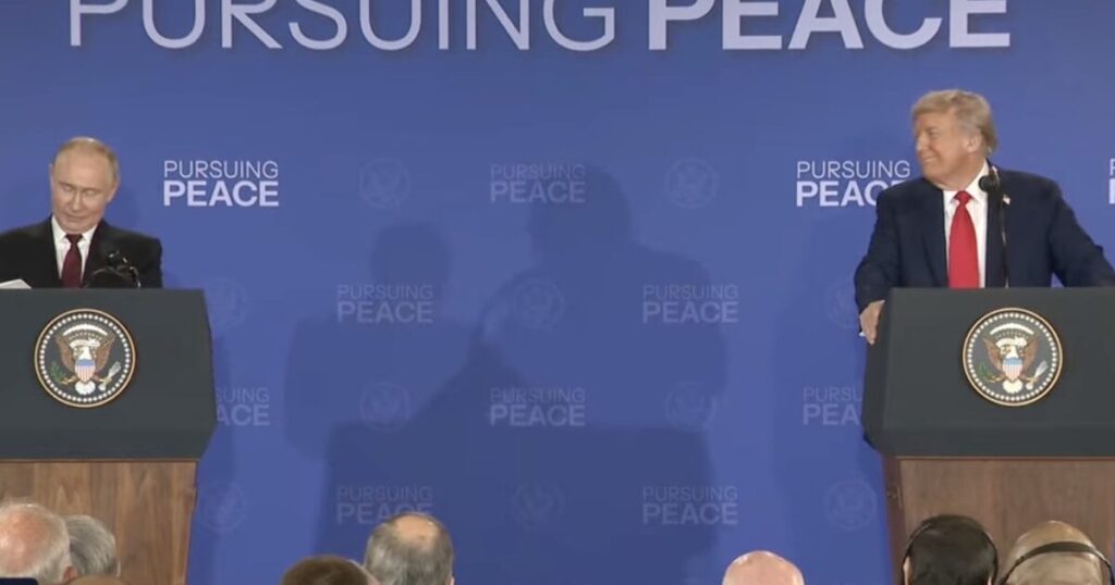 President Trump and Russian President Putin Hold Joint Press Conference After 3 Hour Meeting in Alaska