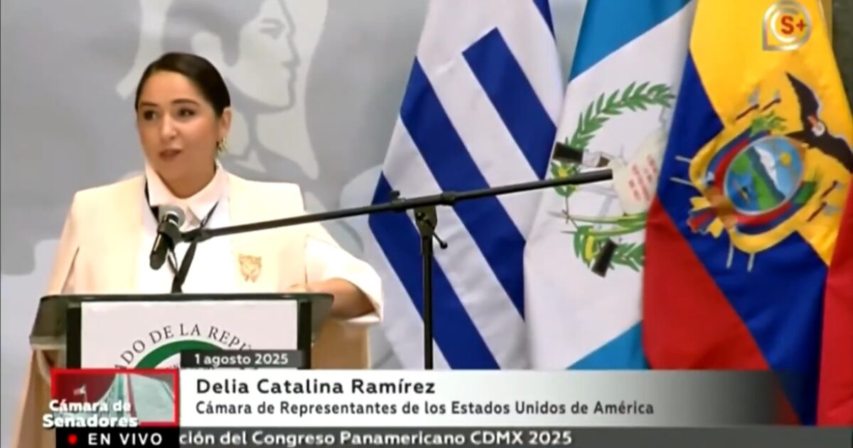 WATCH: Democrat Rep. Delia Ramirez at Summit in Mexico City Tells Audience in Spanish: “I’m a Proud Guatemalan Before I’m an American” – DHS Responds