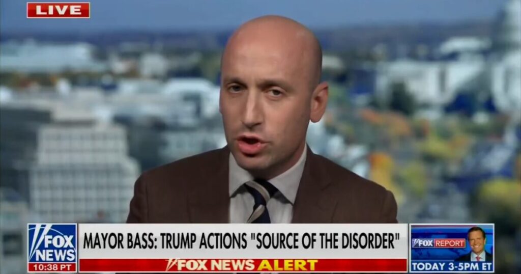 “They Are Guilty of Crimes Against Humanity!” – Stephen Miller GOES OFF on Corrupt California Democrat Governor “Newscum” and LA Mayor Karen Bass (VIDEO)