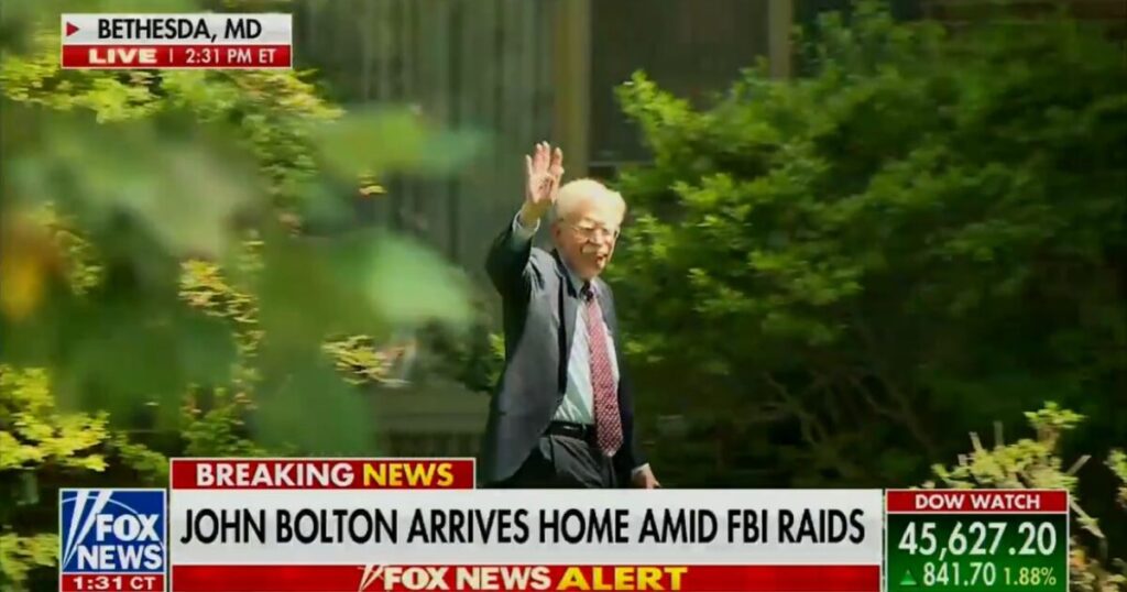 A Shaken Up Bolton Returns Home After FBI Busts Down His Door in Early Morning Raid (VIDEO)