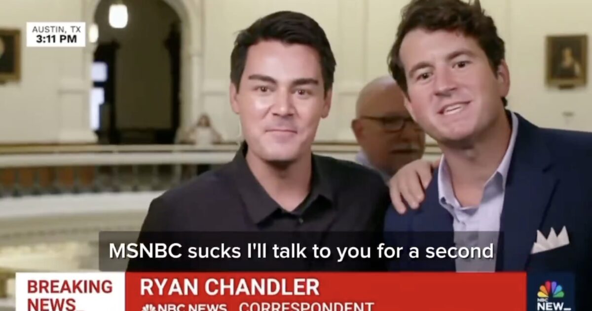 EPIC: Comedian Alex Stein Hijacks NBC Live Broadcast — Shouts “MSNBC Sucks” in Epic Takedown of Mainstream Media (VIDEO) EPIC: Comedian Alex Stein Hijacks NBC Live Broadcast — Shouts “MSNBC Sucks” in Epic Takedown of Mainstream Media (VIDEO)