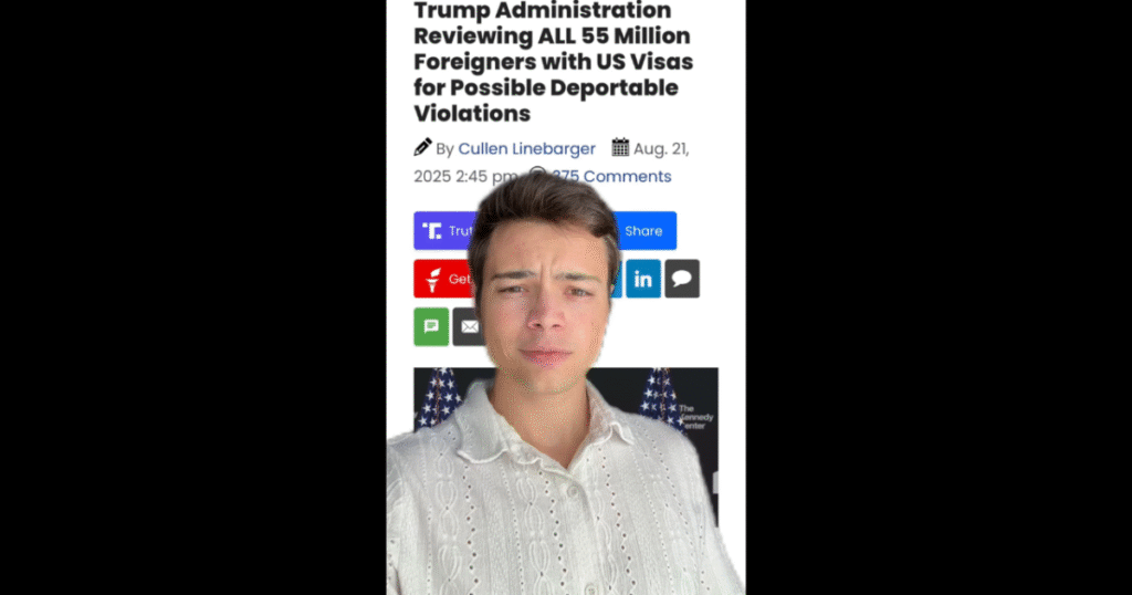 Victor Reacts: When Did America Get Flooded With 55 Million Visa Holders? (VIDEO)