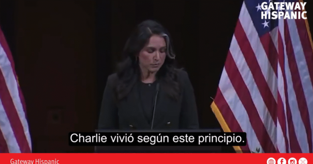ICYMI: Tulsi Gabbard, on the Verge of Tears, Honors Charlie Kirk