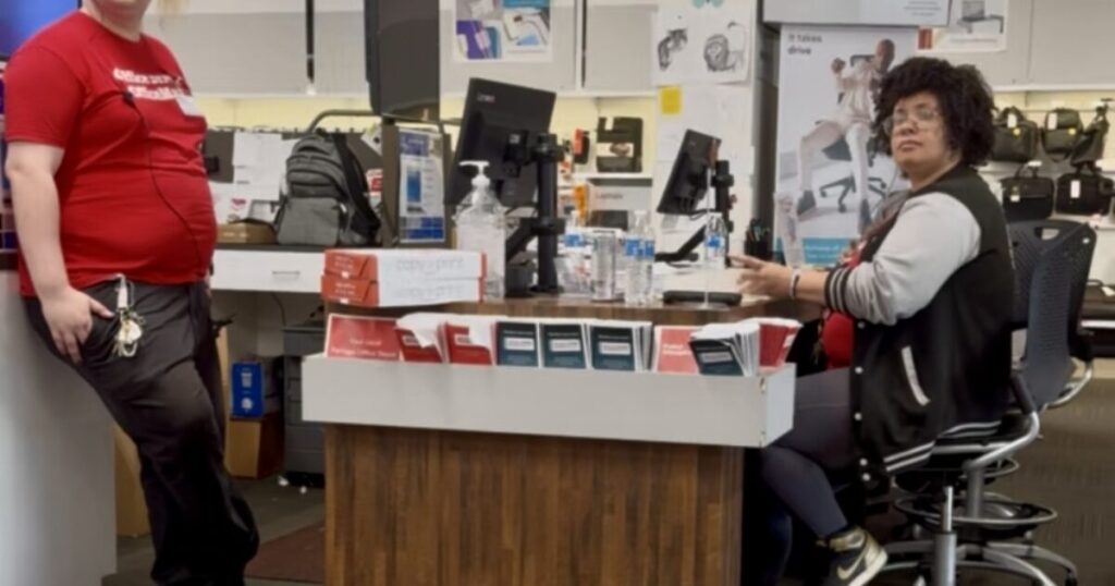 WTH??? Office Depot Supervisor and Manager REFUSE To Print Posters For Charlie Kirk Vigil—Tell 3 Teenagers Who PAID in Advance: “We don’t print propaganda here!” [VIDEO]