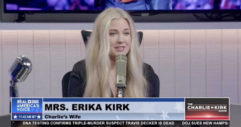 Erika Kirk Reveals Charlie Left Her Stacks of Diaries, Unreleased Interviews, and His 2028 Plans: “I Think Charlie Prepared Me for This, and I Didn’t Even Know it”
