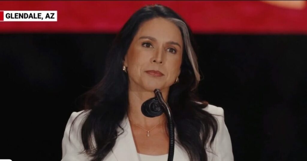 Tulsi Gabbard Honors Charlie Kirk at Memorial – “Charlie Stood in the Arena Armed with Superior Arguments, with Truth, Reason, Propelled and Motivated by his Love for God, his Love for Others, his Love for our Great Nation” (VIDEO)