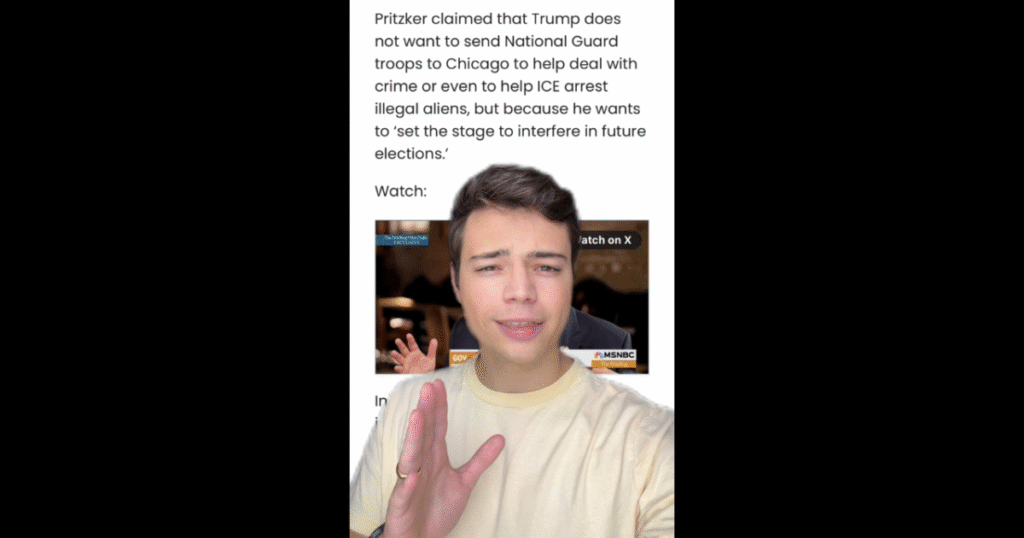 Victor Reacts: Did Illinois Governor JB Pritzker Just Admit Illegals Vote in Chicago? (VIDEO)